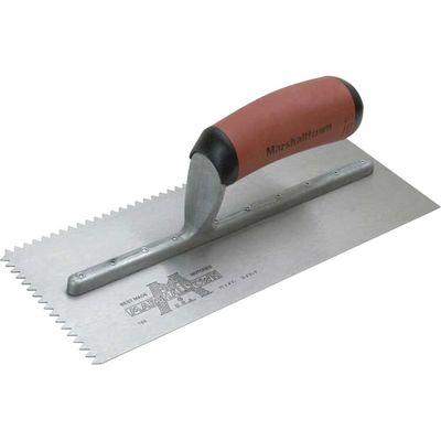 Marshalltown M701SD M701Sd V 3/16In Notched Trowel Durasoft® Handle 11 X 4.1/2In