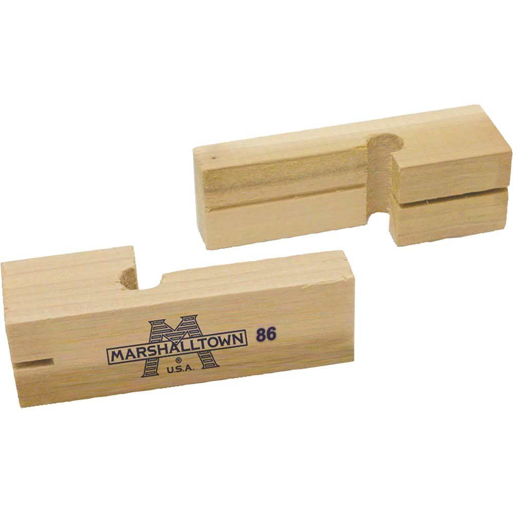 Marshalltown 86 Hardwood Brick Line Blocks - Image 1