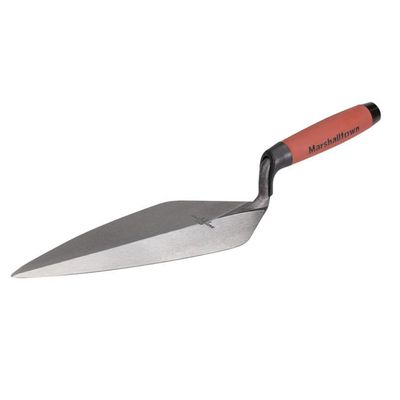 Marshalltown M3412FGHLR London Pattern Low Lift Brick Trowel Durasoft® Handle 12In