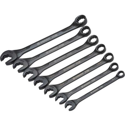 Crescent® CX6RWM7 X6™ Open End Ratcheting Spanner Set 7 Piece - Thumbnail 2
