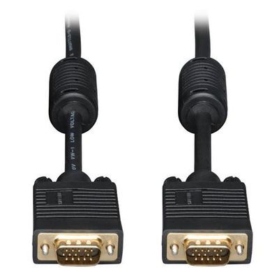 Tripp Lite P502-010 VGA High-Resolution RGB Coaxial Cable (HD15 M/M) 10 ft. (3.05 m)