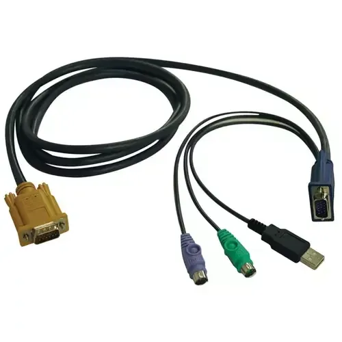 Tripp Lite P778-006 USB/PS2 Combo Cable for NetDirector KVM Switches B020-U08/U16 and KVM B022-U16 6 ft. (1.83 m) - Image 1