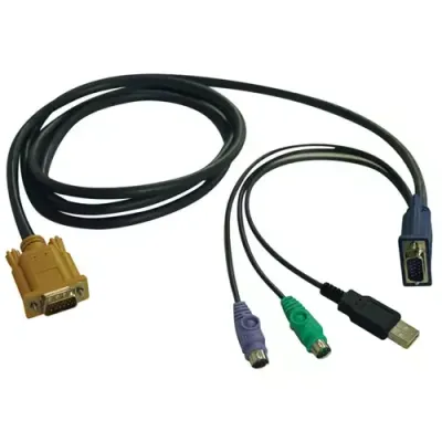 Tripp Lite P778-006 USB/PS2 Combo Cable for NetDirector KVM Switches B020-U08/U16 and KVM B022-U16 6 ft. (1.83 m)