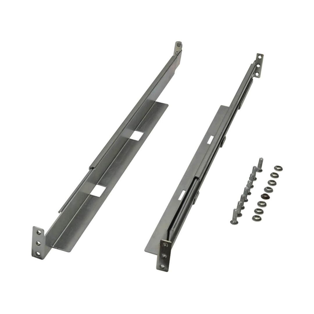 Tripp Lite 4POSTRAILKIT1U SmartRack 4-Post 1U Universal Adjustable Rack-Mount Shelf Kit - Image 1