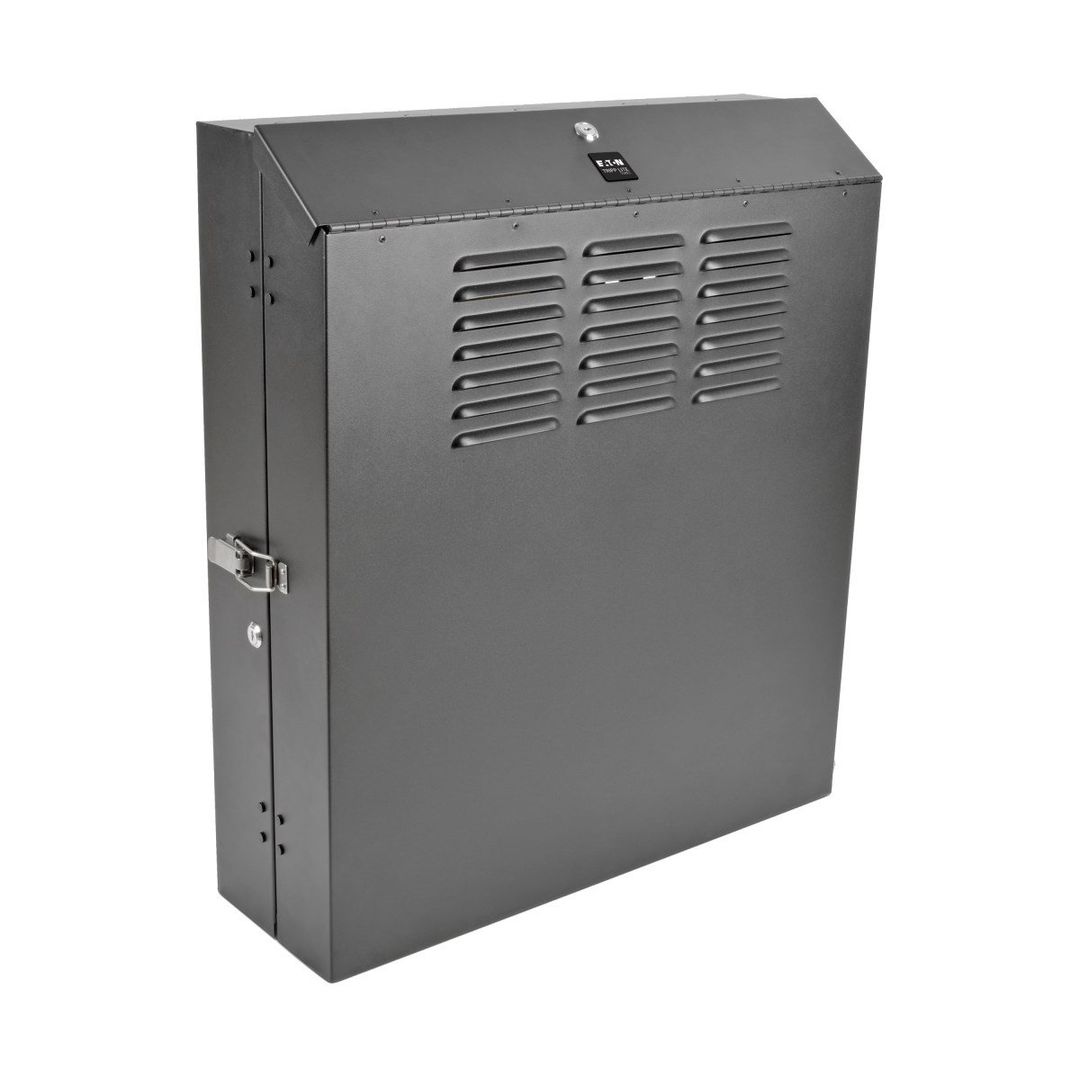 Tripp Lite SRWF6U SmartRack 6U Low-Profile Vertical-Mount Switch-Depth Wall-Mount Rack Enclosure Cabinet - Image 1