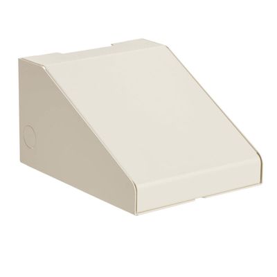 Tripp Lite ENBRKTCVR Universal Wall Bracket for Wireless Access Point with Cover - Right Angle Steel White WLAN access point mount White Steel 5 kg Any brand RoHS