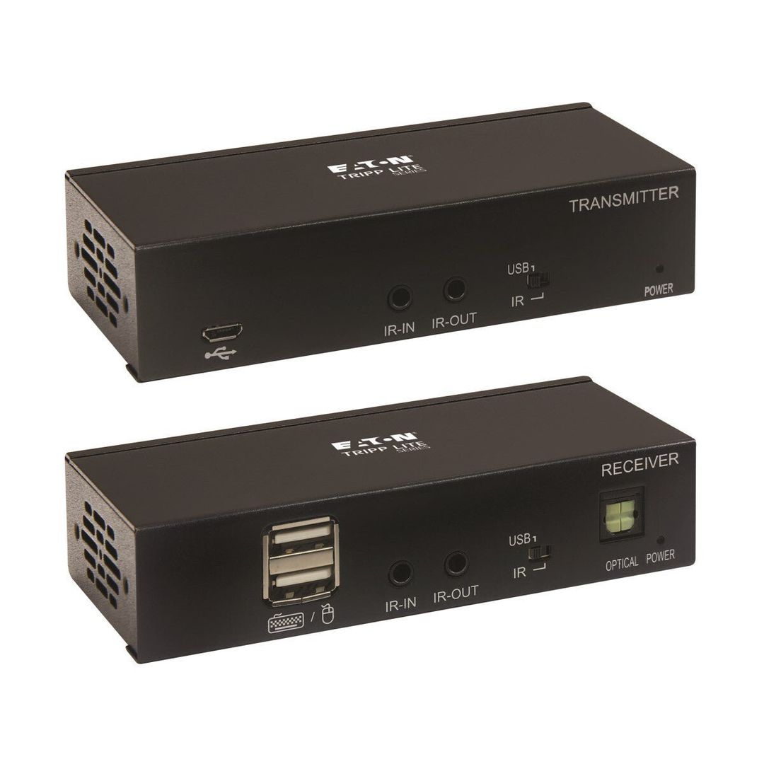 Tripp Lite B127A-1A1-BHBH HDMI over Cat6 Extender Kit, KVM Support, 4K 60Hz, 4:4:4, USB/IR, PoC, HDR, HDCP 2.2, 230 ft., TAA - Image 1