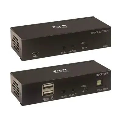 Tripp Lite B127A-1A1-BHBH HDMI over Cat6 Extender Kit, KVM Support, 4K 60Hz, 4:4:4, USB/IR, PoC, HDR, HDCP 2.2, 230 ft., TAA - Thumbnail 2