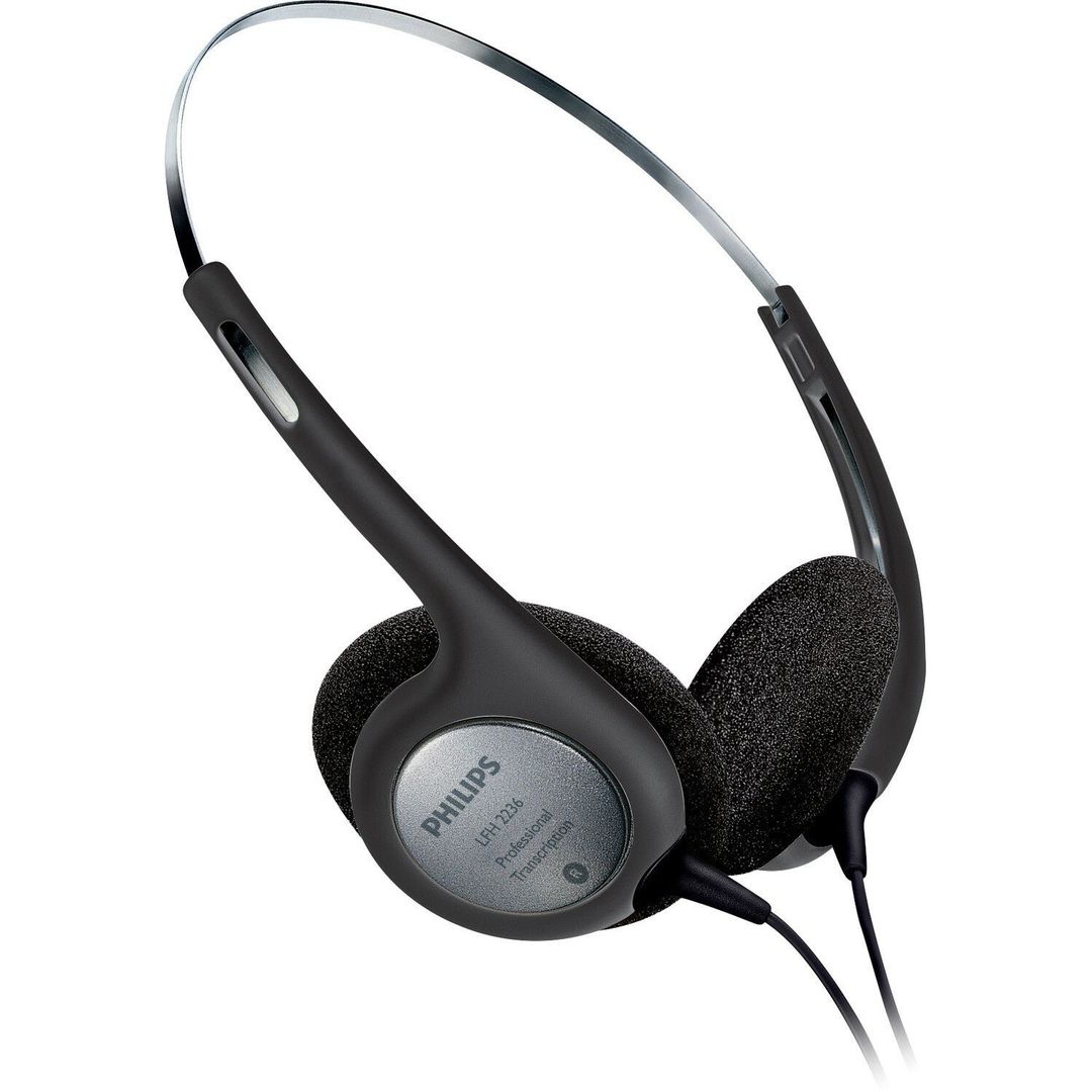 Philips LFH2236 Headphones Wired Head-band Music Black - Image 1
