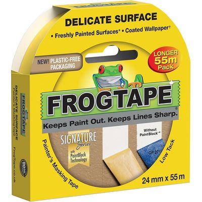 Frog Tape Delicate Surface Masking Tape 24mm x 55m - Thumbnail 4