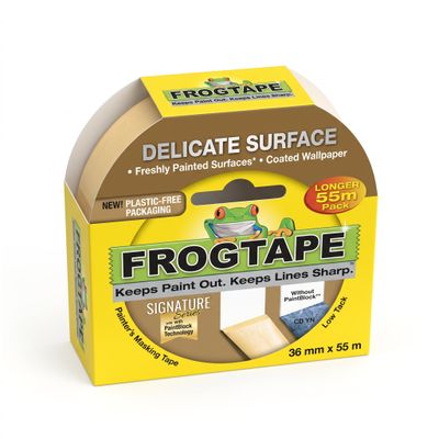 Frog Tape Delicate Surface Masking Tape 36mm x 55m - Thumbnail 2