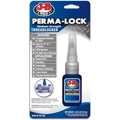 J-B Weld 24213UK Perma-Lock Blue Medium Strength Threadlocker 13Ml - Thumbnail 2