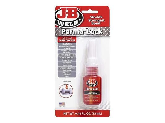 J-B Weld 27113UK Perma-Lock Red High High Strength Threadlocker 13Ml