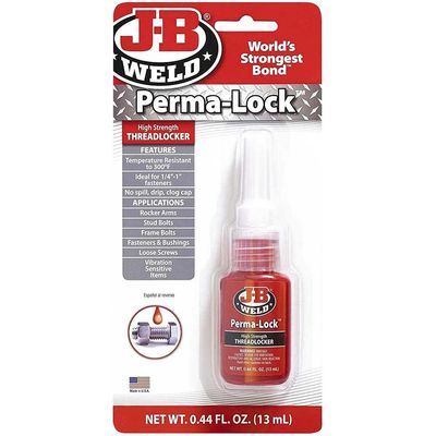 J-B Weld 27113UK Perma-Lock Red High High Strength Threadlocker 13Ml - Thumbnail 4
