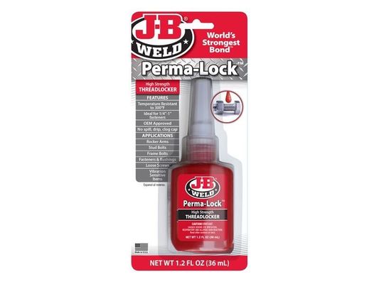 J-B Weld 27136UK Perma-Lock Red High High Strength Threadlocker 36Ml