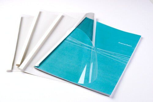 Fellowes 5391401 binding cover A4 Plastic Transparent White 100 pc(s) - Thumbnail 2