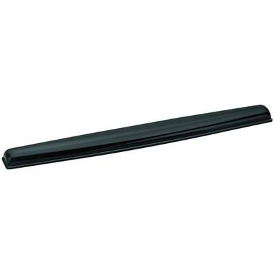 Fellowes Keyboard Wrist Rest - Crystals Gel Wrist Rest with Non Skid Rubber Base - Ergonomic Wrist Support for Computer Laptop Home Office Use - Black