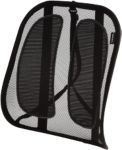 Fellowes Back Support for Office Chair - Office Suites Mesh Back Support with Mesh Fabric - H51.28 x W43.97 x D14.13cm