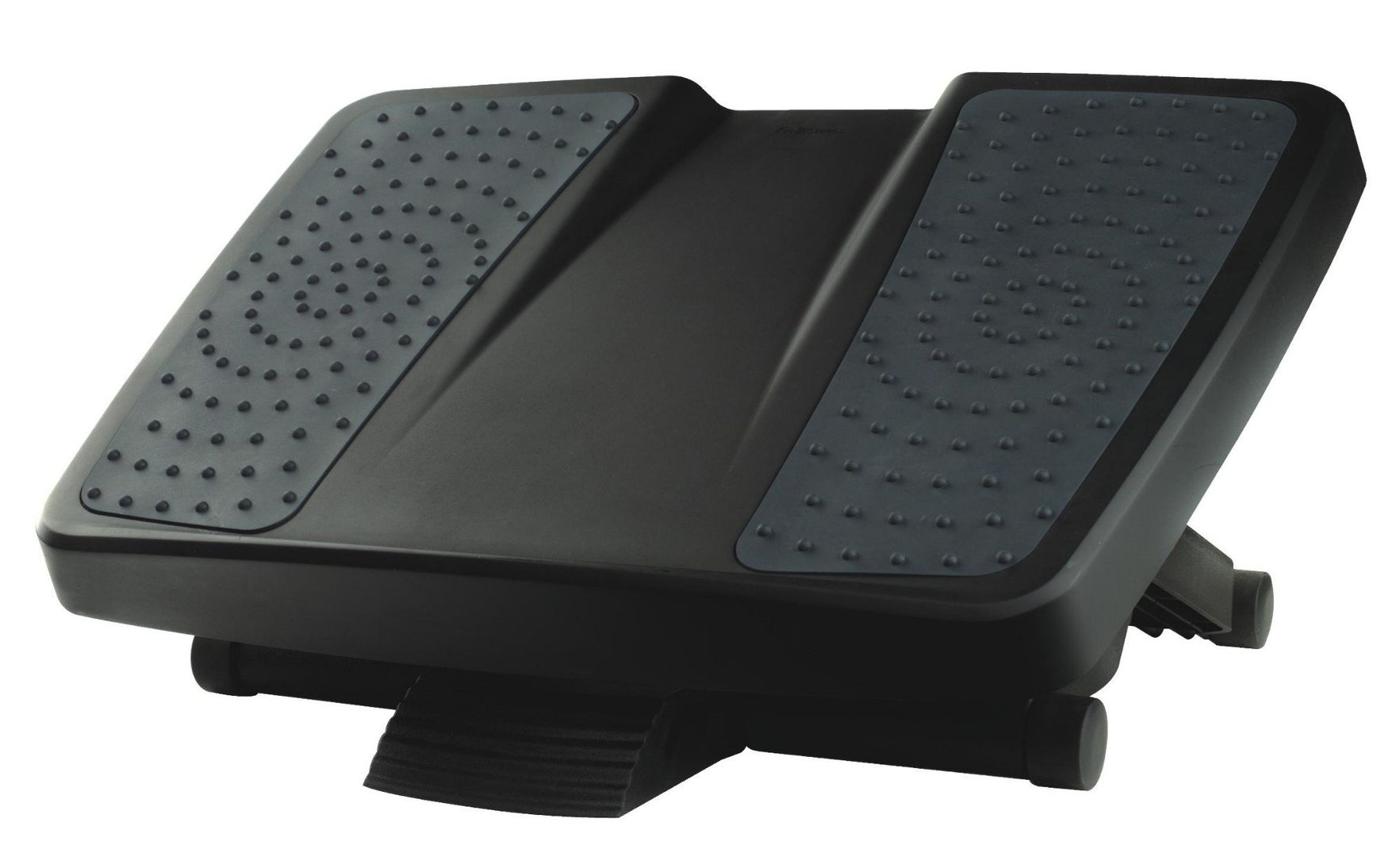 Fellowes Foot Rest Under Desk - Professional Series Ultimate Foot Support Ergonomic Foot Rest with 3 Height Adjustments & Massage Surface - Foot Rest Stool for Office & Home - Black - Image 1