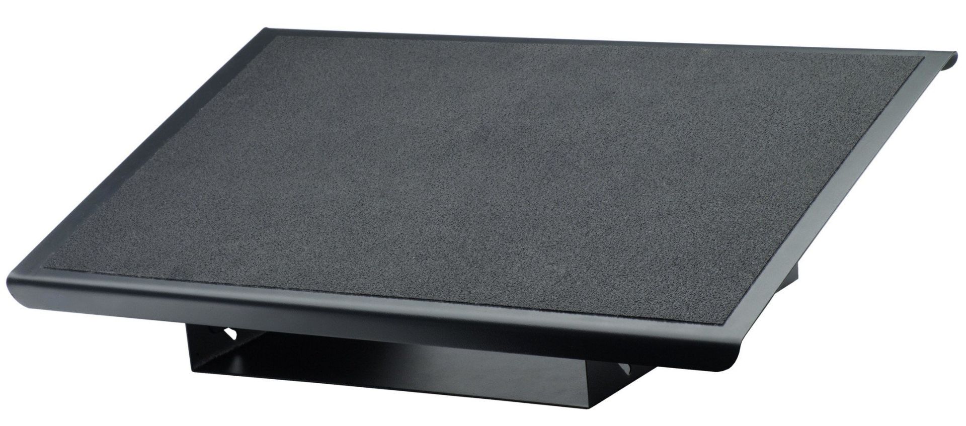 Fellowes Foot Rest Under Desk - Professional Series Under Desk Foot Rest Ergonomic Foot Rest with 3 Height Adjustable Positions & Non-Slip Platform Surface - Foot Rest Stool for Office & Home - Black - Image 1