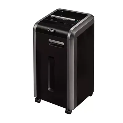 Fellowes 225Mi paper shredder Particle-cut shredding 24 cm Black - Thumbnail 2