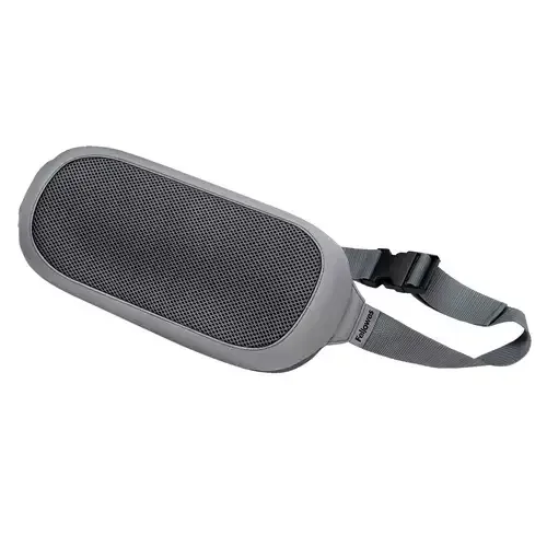 Fellowes I-Spire Series. Product type: Seat & Back cushion Suitable for: Chair Product colour: Black Grey. Width: 350 mm Depth: 60 mm Height: 160 mm - Image 1