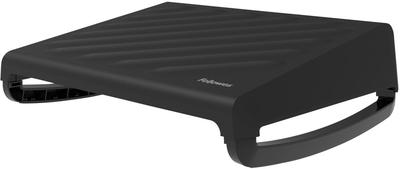 Fellowes Foot Rest Under Desk - Breyta Foot Support Ergonomic Foot Rest with Textured Surface - Foot Rest Stool for Office & Home - Black - Image 1
