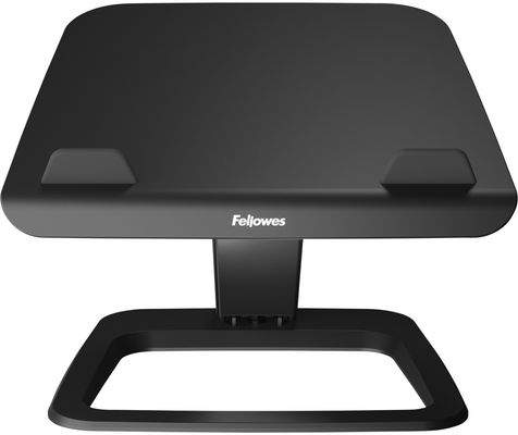Fellowes Laptop Stand for Desk - Hana LT Laptop Stand for the Home and Office - Adjustable Laptop Stand with 3 Height Adjustments - Max Monitor Size 19" Max Weight 4.5KG - Black