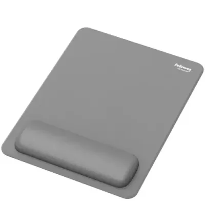Fellowes Breyta XL Mouse Mat Wrist Rest XL Mouse Pad Wrist Support with Antibacterial Protection Ergonomic Mouse Mat Grey - Thumbnail 3