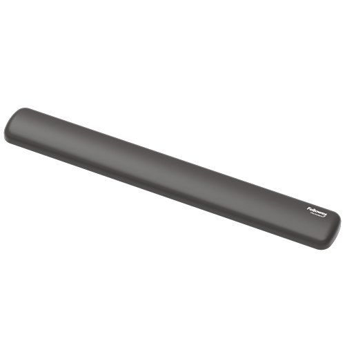 Fellowes Keyboard Wrist Rest Breyta Keyboard Wrist Support with Antibacterial Protection Ergonomic Wrist Support Black - Image 1