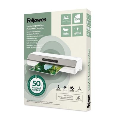 Fellowes 100142987 laminator pouch 100 pc(s) - Thumbnail 2