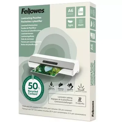 Fellowes 100143438 laminator pouch 100 pc(s) - Thumbnail 2