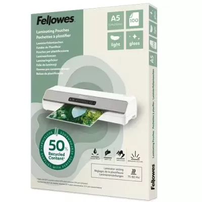 Fellowes 100143440 laminator pouch 100 pc(s) - Thumbnail 2