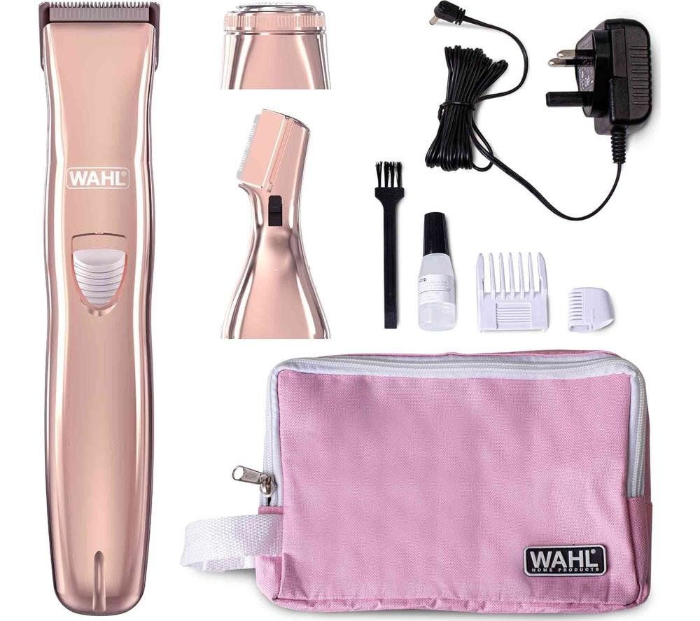 Wahl Women's Face & Body Hair Trimmer Kit in Rose Gold - Image 1