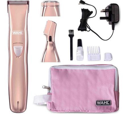 Wahl Women's Face & Body Hair Trimmer Kit in Rose Gold