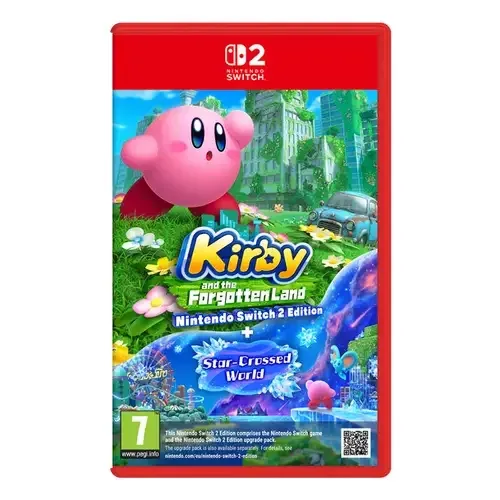 Nintendo Kirby and the Forgotten Land - Switch 2 Edition + Star-Crossed World - Image 1