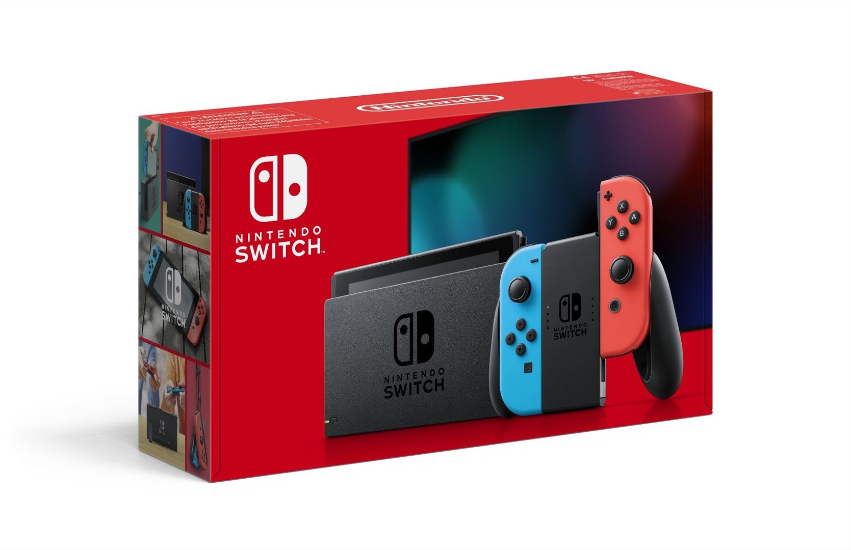 Nintendo Switch - Neon Red and Blue - Image 1