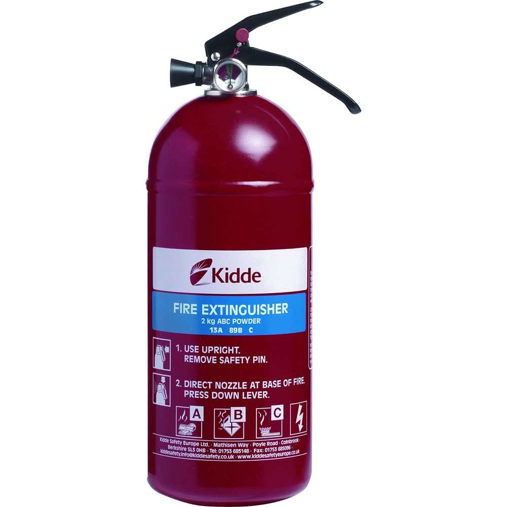 Kidde KSPD2G Fire Extinguisher Multipurpose 2.0Kg Abc - Image 1