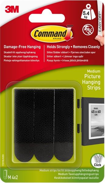 3M 17201BLK sealing tape Black - Thumbnail 2
