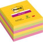 Post-it Super Sticky XL Notes 101x101mm Ruled 90 Sheets Rio Colours (Pack 6) 7100234516