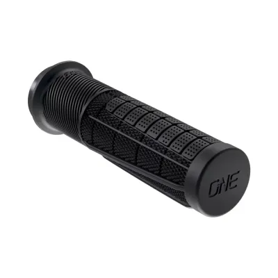 OneUp Components Thick Lock-On Grips - Black - Thumbnail 2