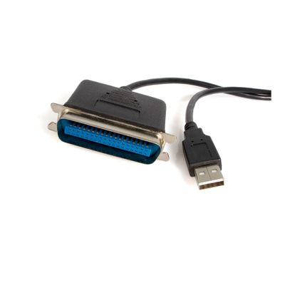 StarTech.com 6 ft USB to Parallel Printer Adapter - M/M - Thumbnail 2