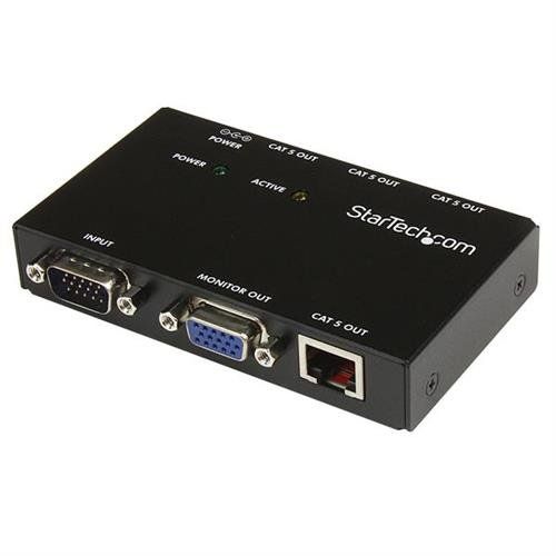 StarTech.com 4 Port VGA Over CAT5 Video Extender - 450ft (150m) - TAA - Image 1