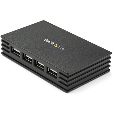 StarTech.com 4 Port Black USB 2.0 Hub - TAA - Thumbnail 2