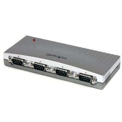 StarTech.com 4 Port USB to RS232 Serial DB9 Adapter Hub - TAA - Thumbnail 2