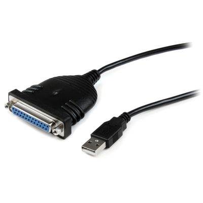 StarTech.com 6 ft USB to DB25 Parallel Printer Adapter Cable - M/F - Thumbnail 2