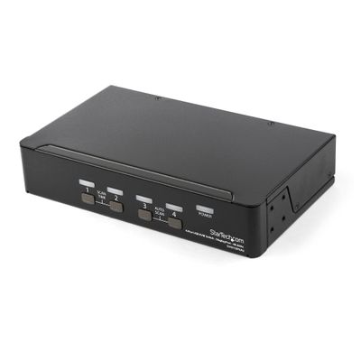 StarTech.com 4 Port DisplayPort KVM Switch - 4K 60Hz - Single Display - Dual Port UHD DP 1.2 USB KVM Switch with Integrated USB 2.0 Hub &amp; Audio - Dell HP Apple Lenovo - TAA Compliant - Thumbnail 2