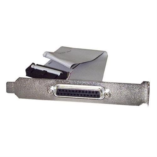 StarTech.com 16in DB25 Parallel Female to IDC 26 Pin Header Slot Plate - Image 1