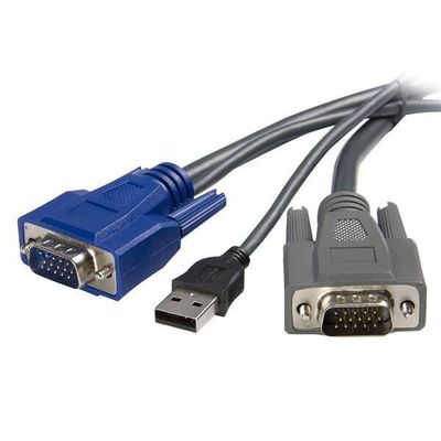 StarTech.com 6 ft Ultra-Thin USB VGA 2-in-1 KVM Cable - Thumbnail 2