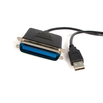StarTech.com 10 ft USB to Parallel Printer Adapter - M/M - Thumbnail 2